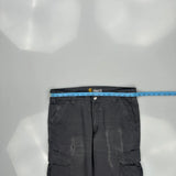 Carhartt Carpenter Trousers - 34W 32L Grey Cotton