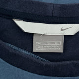 Nike Asymmetric T-Shirt - 2XL Blue Cotton