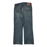 Levis 527 Boot Cut Jeans - 36W 32L Blue Cotton