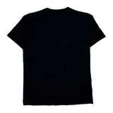 Fruit Of The Loom Graphic T-Shirt - Medium Black Cotton