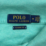 Polo By Ralph Lauren Polo Shirt - Medium Green Cotton