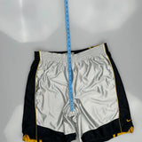Nike Contrast Stitch Sport Shorts - 34W 8L Gray Polyester