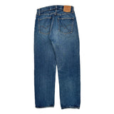 501 Levis Jeans - 28W 29L Blue Denim