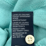 Tommy Hilfiger Polo Shirt - Large Green Cotton