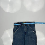 Unbranded Carpenter Jeans - 32W 32L Blue Cotton Blend