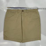 Tommy Hilfiger Chino Shorts - 36W 10L Beige Cotton