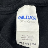 Racing Gildan Graphic T-Shirt - 2XL Black Cotton