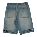 Francois Girbaud Hip Hop Denim Shorts - 34W 12L Light Wash Cotton