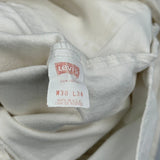 Made In USA Levis 505 Jeans - 30W 34L White Cotton