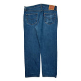 501 Levis Jeans - 36W 31L Blue Cotton