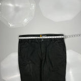 Carhartt Carpenter Pants - 38W 30L Black Cotton