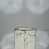 True Religion Skinny Jeans - 27W US 2 White Cotton