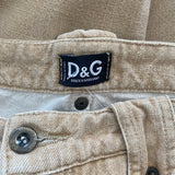 Dolce & Gabbana Jeans - 28W UK 6 Beige Cotton