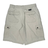 Chaps Ralph Lauren Cargo Shorts - 28W 9L Cream Cotton