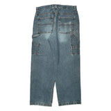 Faded Glory Carpenter Jeans - 34″ Waist Light Wash Cotton