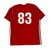 Chicago Edge Adidas Football Football Shirt - Large Red Polyester