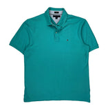 Tommy Hilfiger Polo Shirt - XL Green Cotton