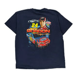 Vintage Jeff Gordon Winners Circle Nascar T-Shirt - XL Navy Cotton