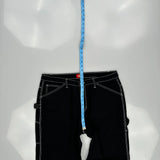 Dickies Carpenter Pants - 36W US 14 Black Cotton