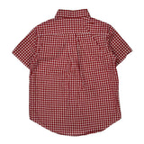 Age 4 Ralph Lauren Checked Shirt - Small Red Cotton