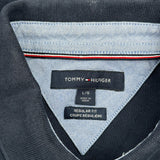 Tommy Hilfiger Polo Shirt - Large Navy Cotton