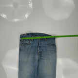 501 Levis Jeans - 32W 29L Light Wash Cotton