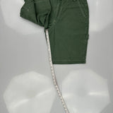 Guess Carpenter Shorts - 30W 9L Green Cotton