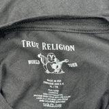 True Religion T-Shirt - XL Black Cotton
