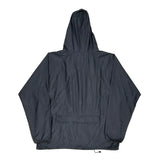 Vintage Quiksilver Windbreaker - Large Navy Nylon