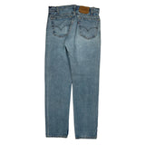 505 Levis Jeans - 34W 32L Light Wash Cotton