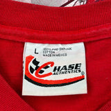 Vintage Sterling Marlin Chase Authentics Nascar T-Shirt - Large Red Cotton