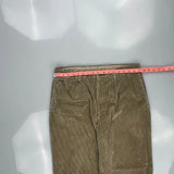 Nautica Trousers - 34W 32L Brown Cotton