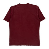 Carhartt T-Shirt - Medium Burgundy Cotton