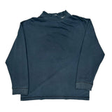 Nike Long Sleeve T-Shirt - Large Blue Cotton