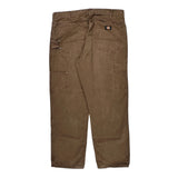 Dickies Carpenter Pants - 36W 30L Brown Cotton