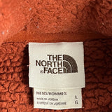 The North Face Fleece Jacket - Large Orange Polyester