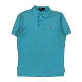Polo By Ralph Lauren Polo Shirt - Medium Blue Cotton