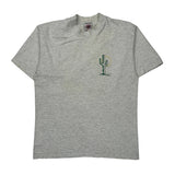 I Survived '95 Fruit Of The Loom Graphic T-Shirt - Large Grey Cotton