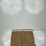 Wrangler Carpenter Pants - 32W 34L Brown Cotton