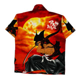 Samurai Dtek Graphic Short Sleeve Shirt - XL Black Polyester