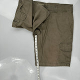 Dickies Cargo Shorts - 36W 9L Brown Cotton