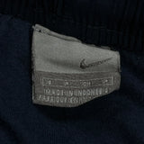 Nike Track Pants - Large Blue Polyester