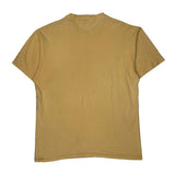 Sun Valley Sgt Leisure Single Stitch T-Shirt - Large Yellow Cotton