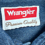Wrangler Denim Shirt - Medium Blue Cotton