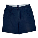 Tommy Hilfiger Chino Shorts - 37W 8L Navy Cotton