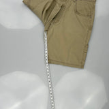Wrangler Carpenter Shorts - 34W 10L Khaki Cotton