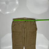 Carhartt Double Knee Carpenter Pants - 32W US 8 Khaki Cotton
