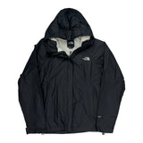 The North Face Waterproof Jacket - Medium Black Polyester