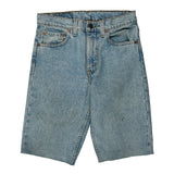 Levis Slim Fit Denim Shorts - 29W 11L Light Wash Cotton