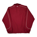Nmh Athletics Nike Track Jacket - Small Red Polyester